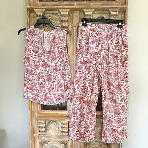 Haute Hippie Linen Blend Set 2 piece S-M